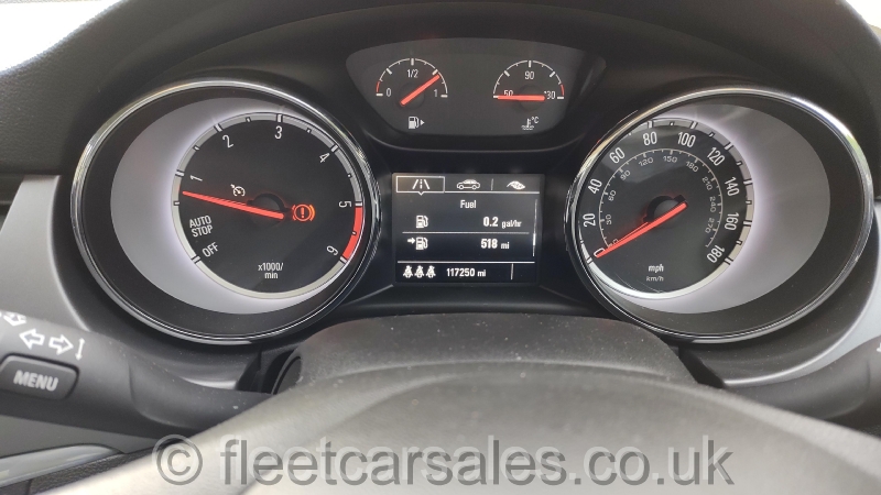 vauxhall astra design dash